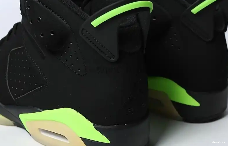 READY Electric PK Green Retro Jordan SHIP MATERIALS TO GOD RETAIL 6 0523